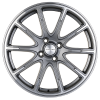 Khomen  1707 (KIA Rio I/II Solaris I/II)  6,5\R17 4*100 ET44 d54,1  GRAY-FP