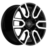 Khomen  1723 (Pajero Sport)  8,0\R17 6*139,7 ET38 d67,1  BLACK-FP
